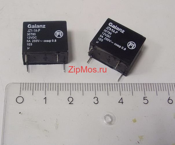 1650 Реле платы управления\Relay JZ1-1A-P