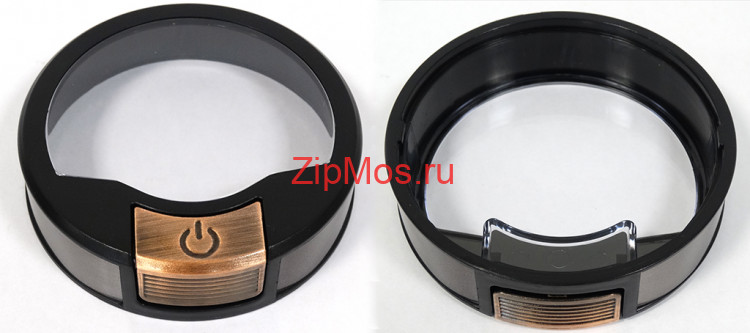 крышка прозрачная с кнопкой переключения режимов в сборе RCG-CBM1604